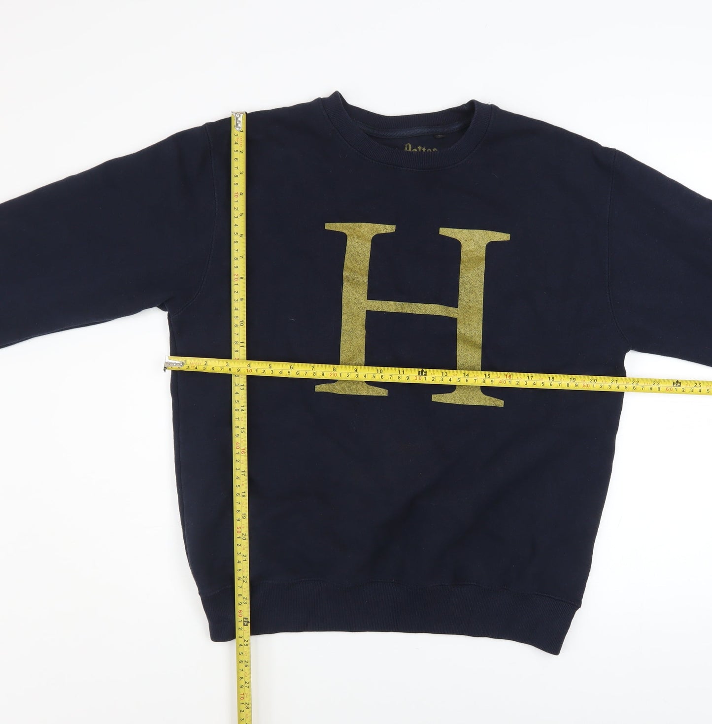 Mens UK Size L Harry Potter Blue Pullover Sweatshirt