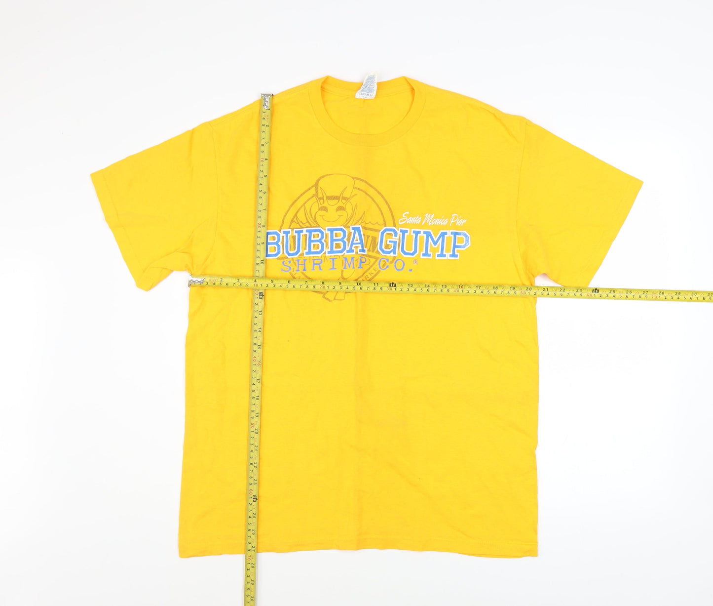 Mens UK Size L Delta Yellow  T-Shirt