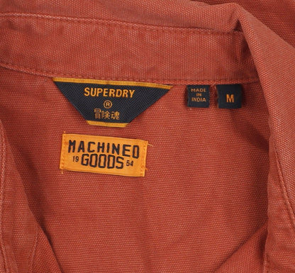 Mens UK Size M Superdry Brown Basic Jacket