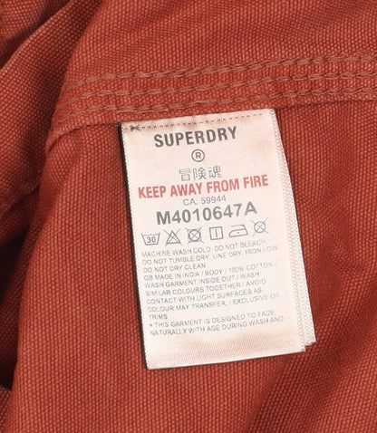 Mens UK Size M Superdry Brown Basic Jacket