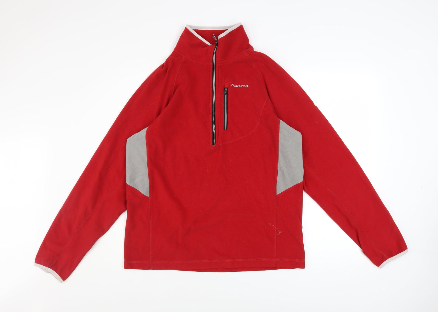 Mens UK Size L Craghoppers Red Pullover Sweatshirt