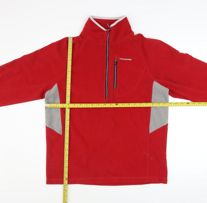 Mens UK Size L Craghoppers Red Pullover Sweatshirt