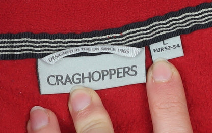 Mens UK Size L Craghoppers Red Pullover Sweatshirt