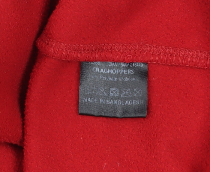 Mens UK Size L Craghoppers Red Pullover Sweatshirt