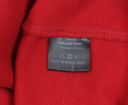 Mens UK Size L Craghoppers Red Pullover Sweatshirt