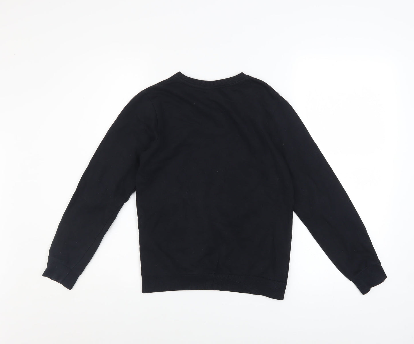 Matalan Boys Black Minecraft Creeper Pullover Sweatshirt 10 Years