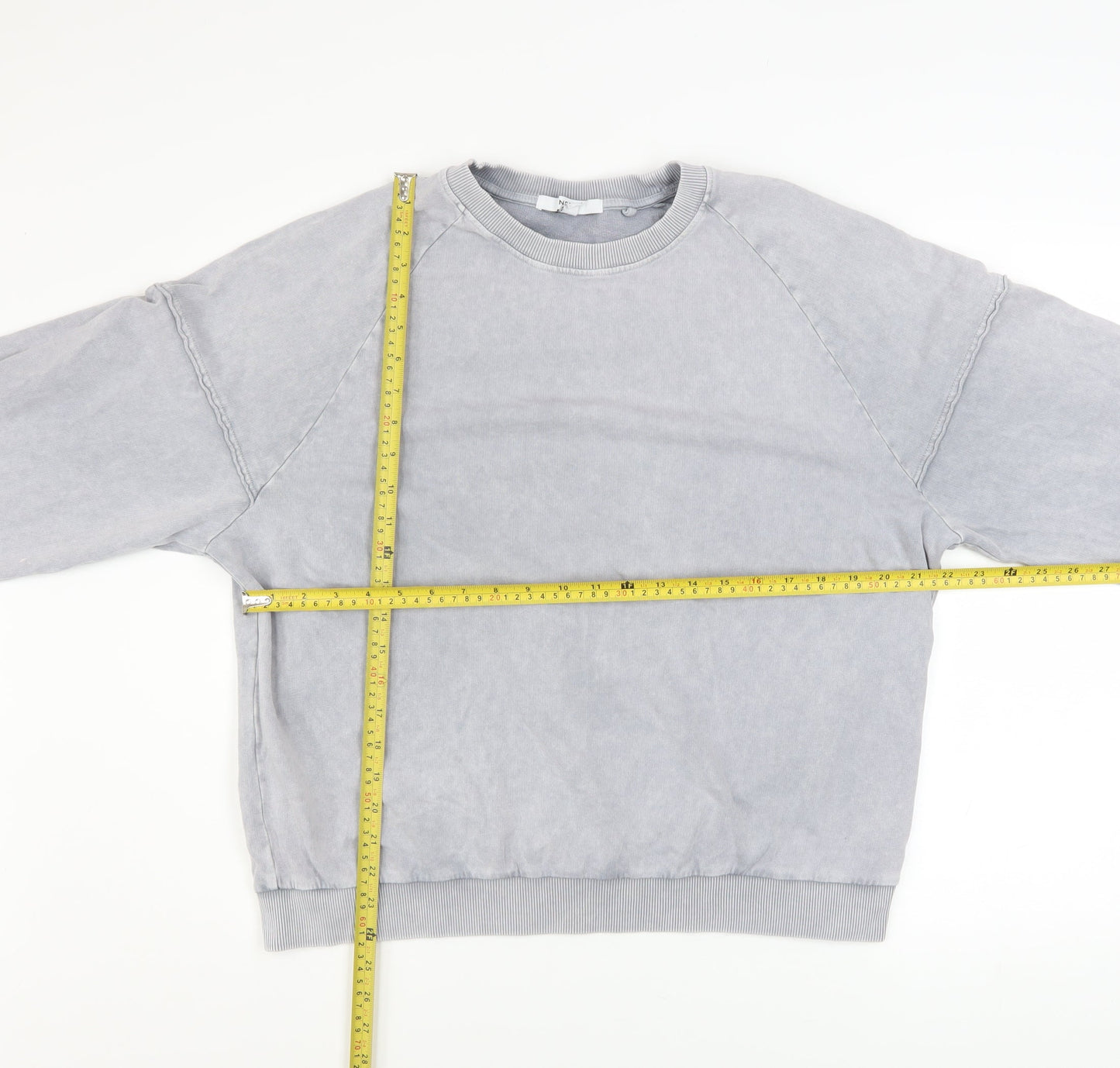 Womens UK Size L NEXT Grey Pullover Sweatshirt