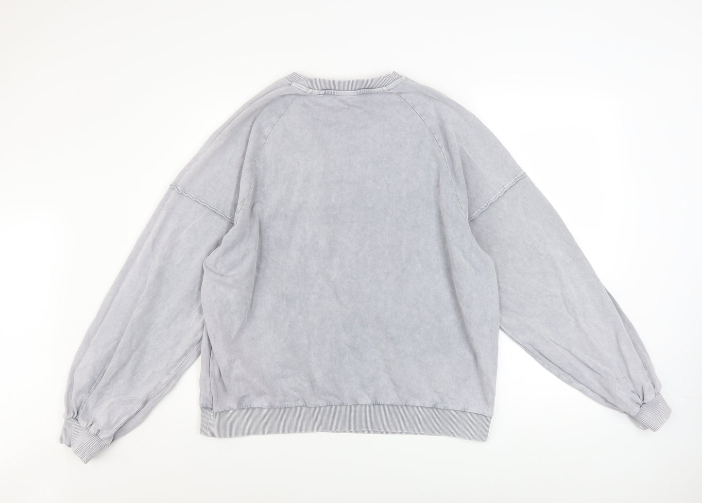 Womens UK Size L NEXT Grey Pullover Sweatshirt