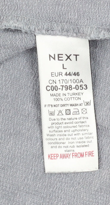Womens UK Size L NEXT Grey Pullover Sweatshirt
