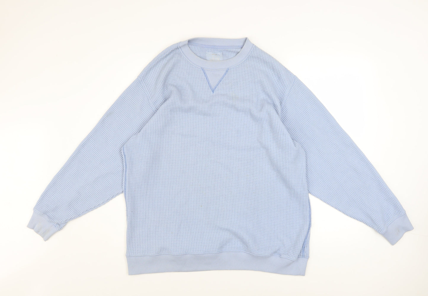 Unisex Adults UK Size M Aerie Blue Pullover Sweatshirt