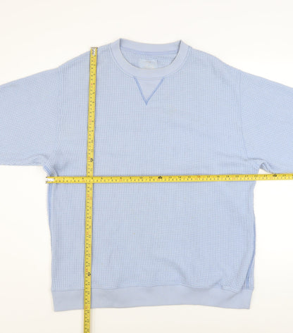 Unisex Adults UK Size M Aerie Blue Pullover Sweatshirt