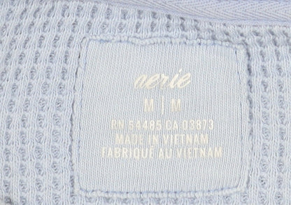 Unisex Adults UK Size M Aerie Blue Pullover Sweatshirt
