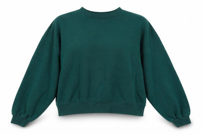 Womens UK Size 12 H&M Green Pullover Sweatshirt