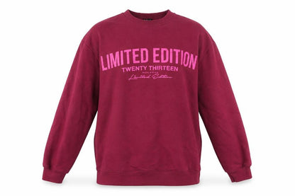 Mens UK Size XS boohooMAN Red Pullover Sweatshirt