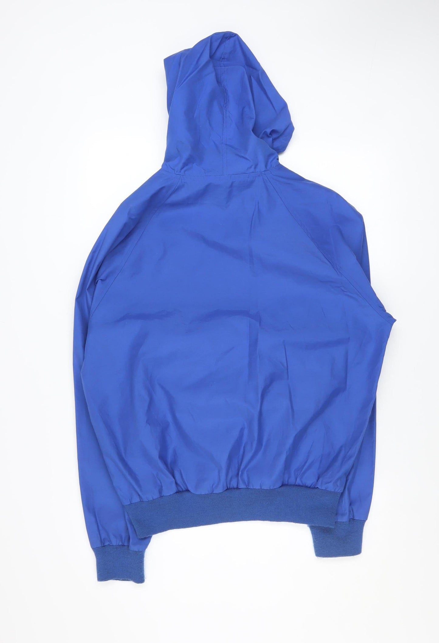 Mens UK Size M Lands' End Blue Anorak Coat