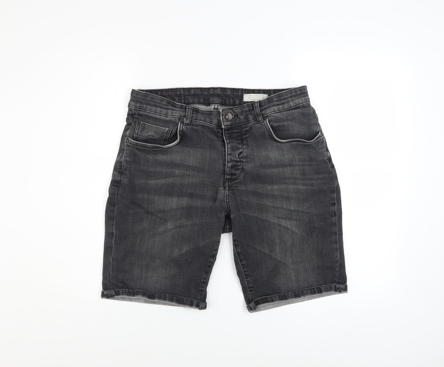 Mens UK Size M Selected Homme Slim Fit Chino Shorts