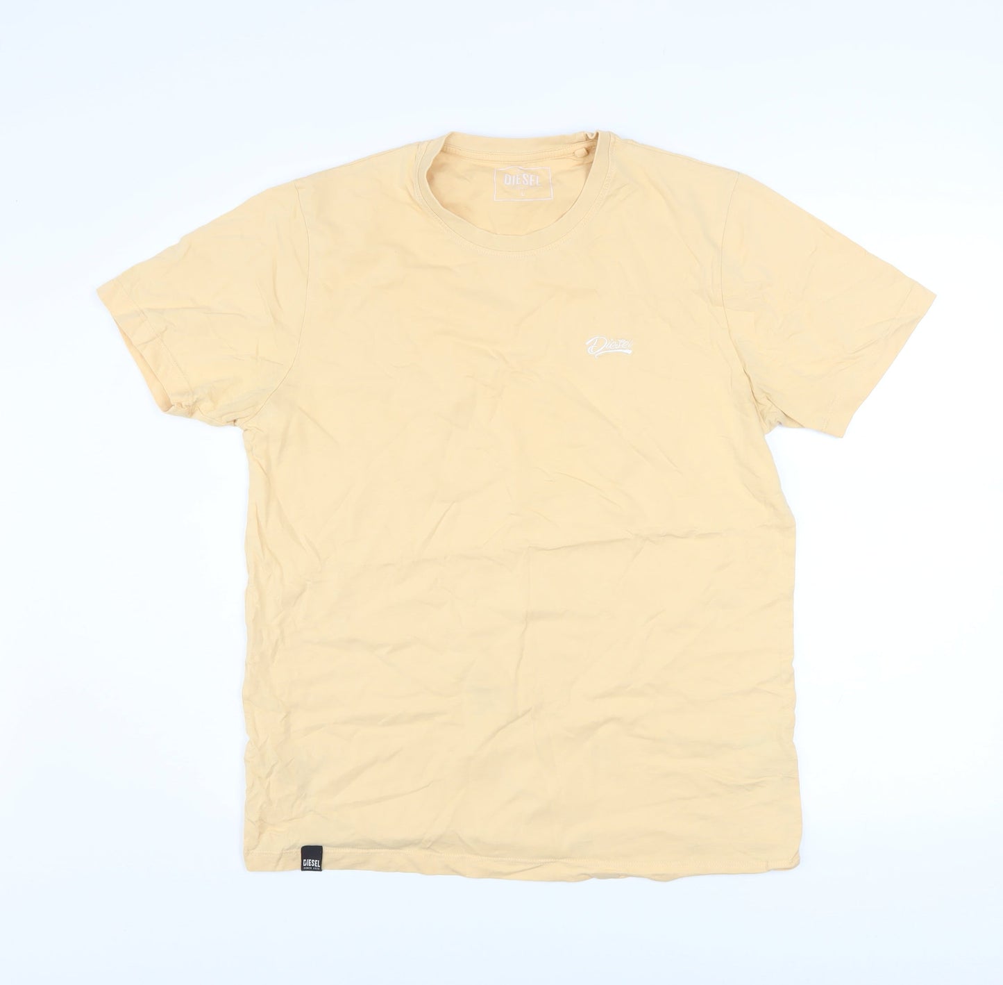 Mens UK Size L Diesel Beige  T-Shirt