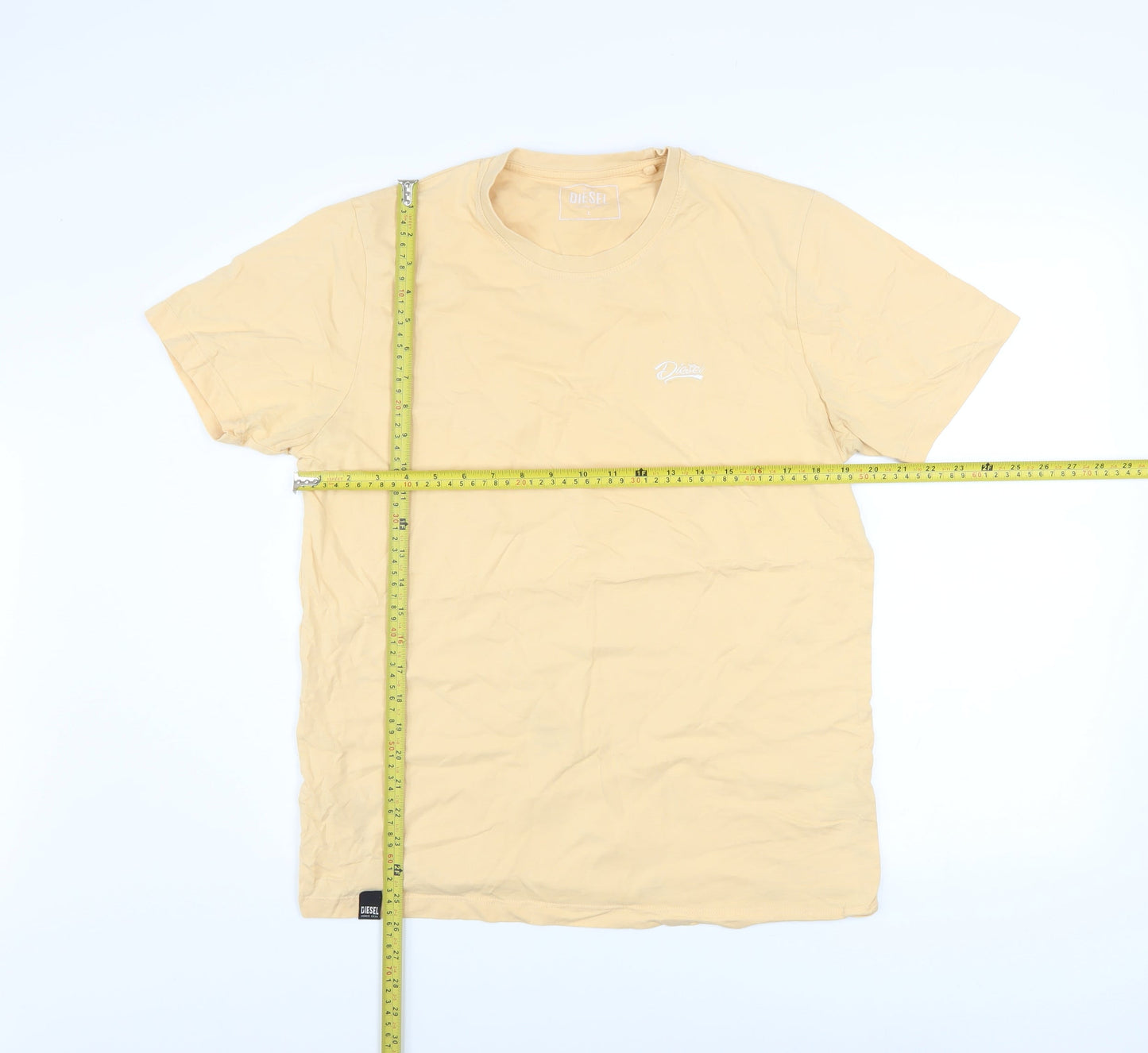 Mens UK Size L Diesel Beige  T-Shirt