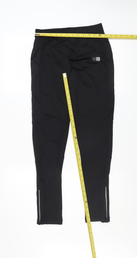 Karrimor Men's Black Compression Running Leggings Size M