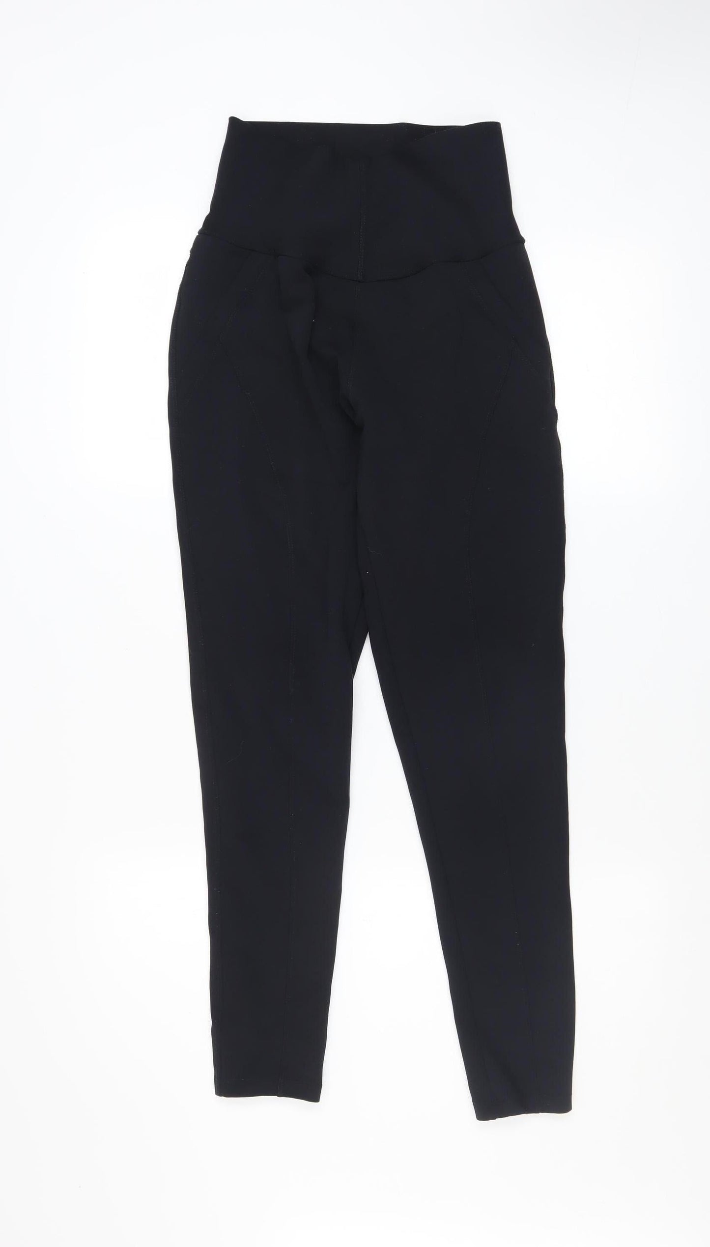 Womens UK Size M Maru Boost Slim Fit Leggings Black Leggings