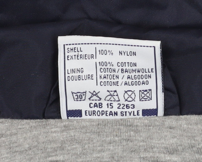 Mens UK Size 2XL Atlantic Blue Windbreaker Coat