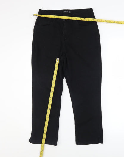 Womens UK Size 10 Dunnes Stores Slim Fit Skinny Black Jeans