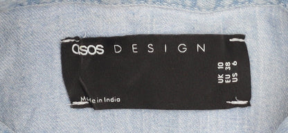 Womens UK Size 10 ASOS DESIGN Shirt Dress