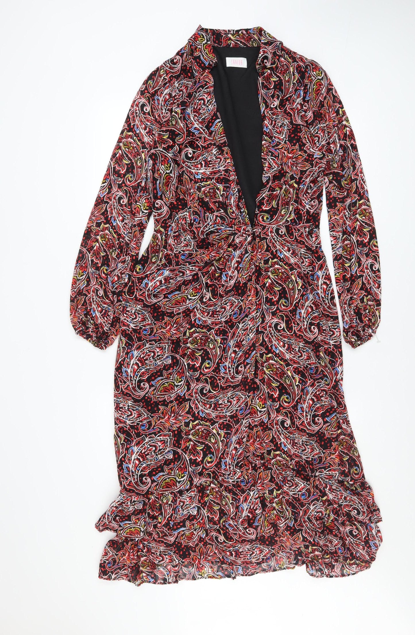 Womens UK Size 10 Savida Wrap Dress