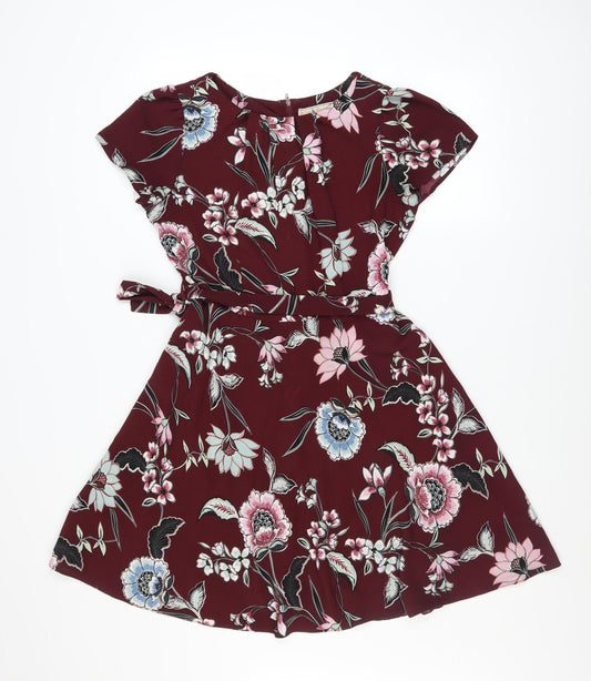 Womens UK Size 12 Billie & Blossom Fit & Flare Dress