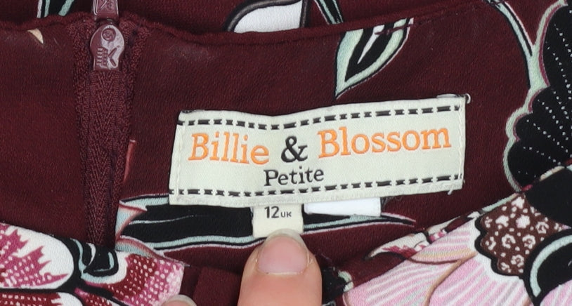 Womens UK Size 12 Billie & Blossom Fit & Flare Dress