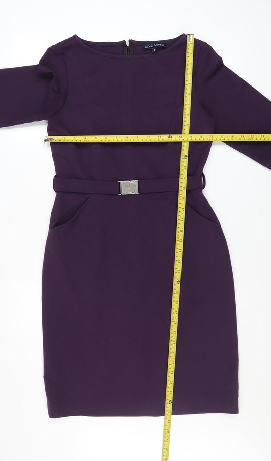 Womens UK Size 8 Luke Lovely Sheath Dress