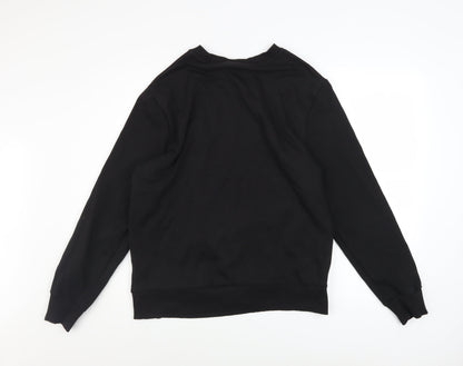 Mens UK Size M Calvin Klein Black Pullover Sweatshirt