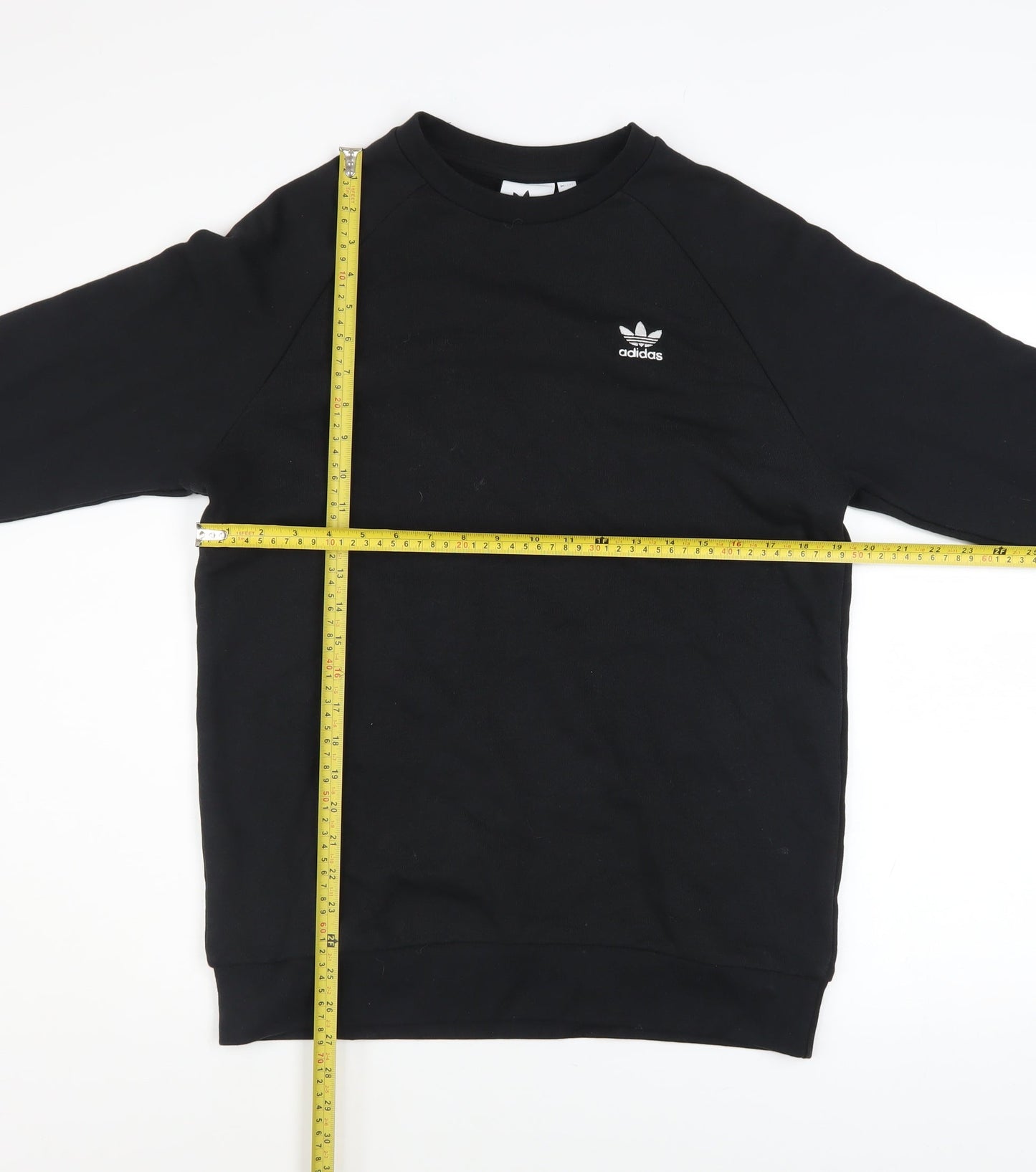 Mens UK Size S adidas Black Pullover Sweatshirt