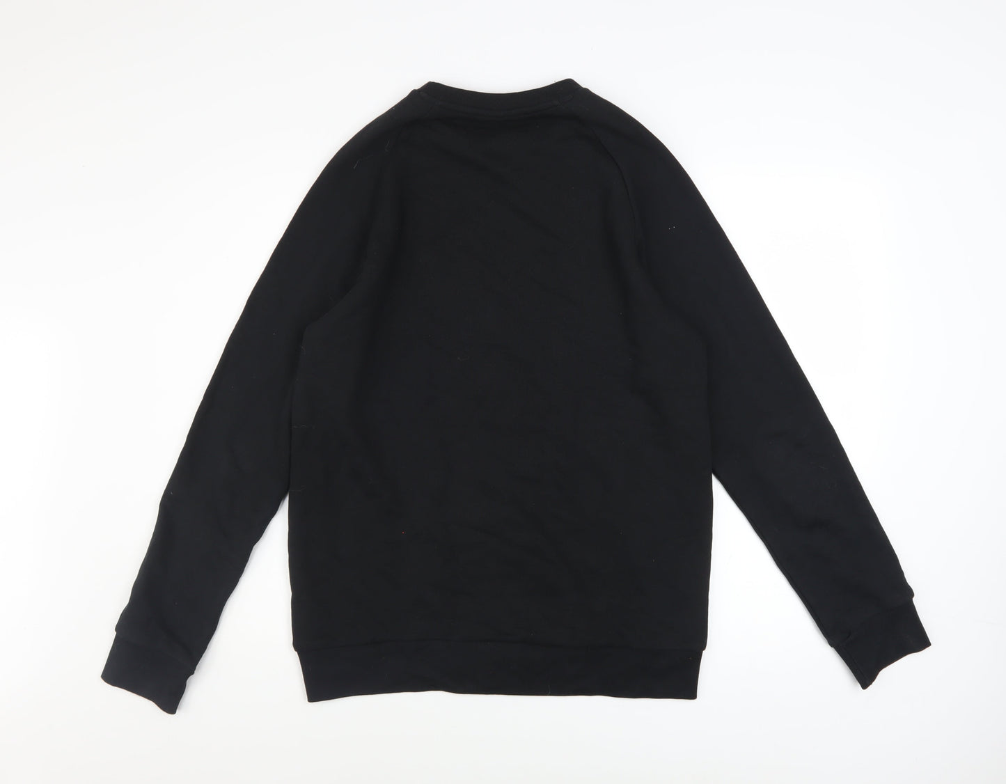 Mens UK Size S adidas Black Pullover Sweatshirt