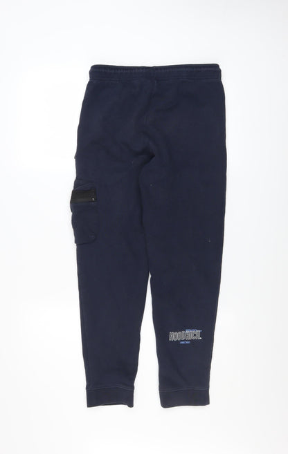 Hoodrich Boys Blue XL Jogger Sweatpants with Pockets and Drawstring