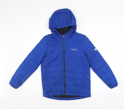 Boys UK Size 9-10 Years Regatta Blue Puffer Jacket