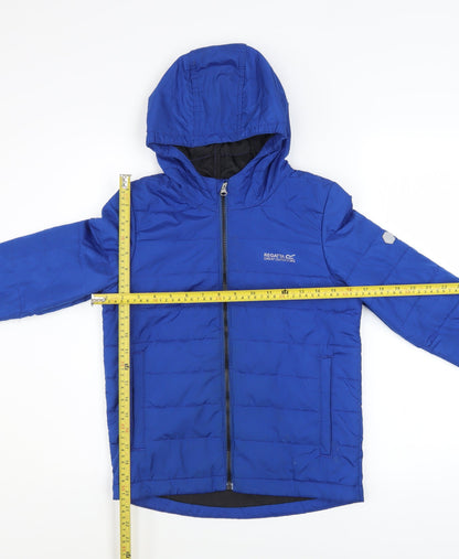 Boys UK Size 9-10 Years Regatta Blue Puffer Jacket
