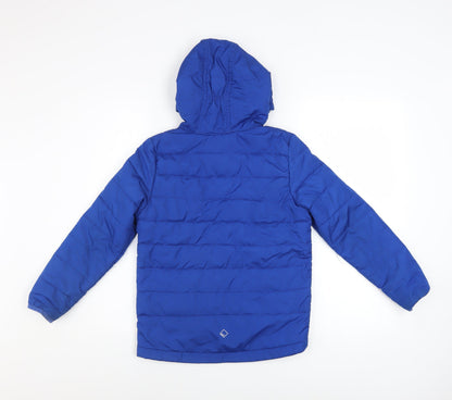 Boys UK Size 9-10 Years Regatta Blue Puffer Jacket
