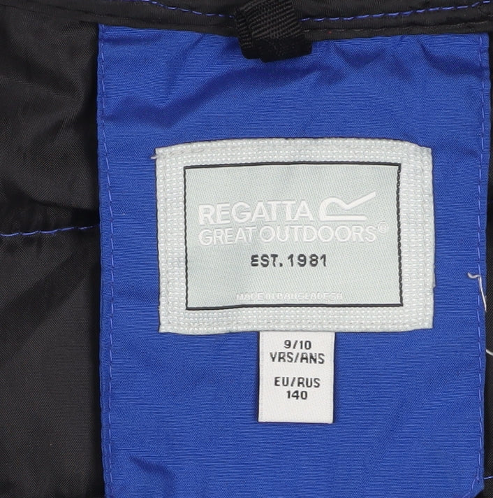 Boys UK Size 9-10 Years Regatta Blue Puffer Jacket