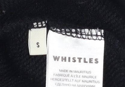 Womens UK Size S Whistles Black Pullover Sweatshirt