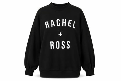 Womens UK Size M Boohoo Black Pullover Sweatshirt