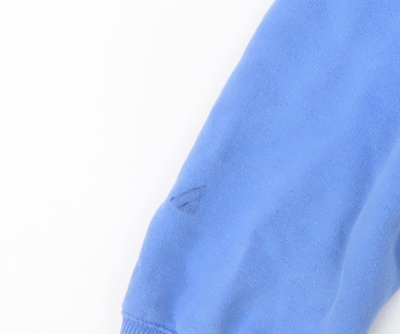 Mens UK Size M Fat Face Blue Pullover Hoodie