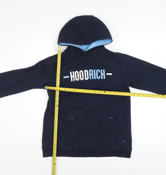 Boys UK Size 13-15 Years Hoodrich Blue Pullover Hoodie