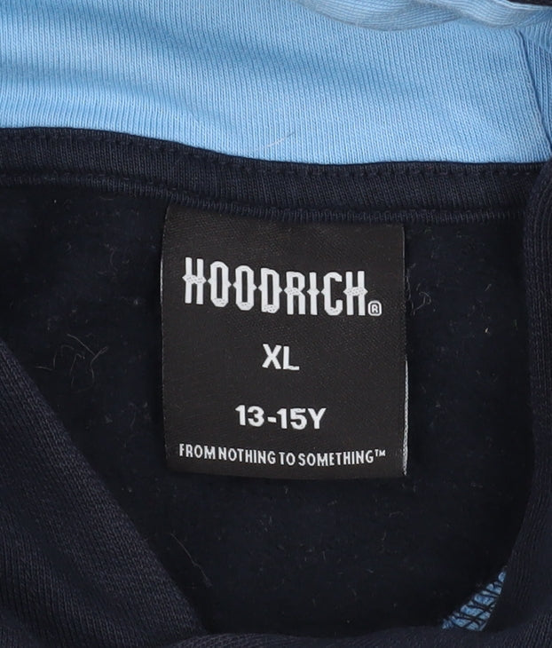 Boys UK Size 13-15 Years Hoodrich Blue Pullover Hoodie