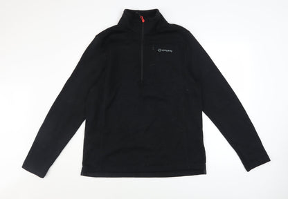 Mens UK Size L Sprayway Black Pullover Sweatshirt