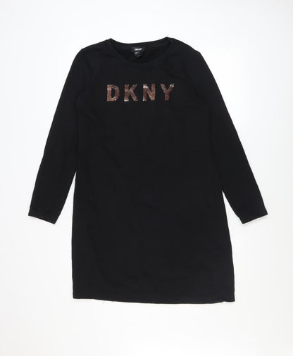 Womens UK Size 12 DKNY T-Shirt Dress
