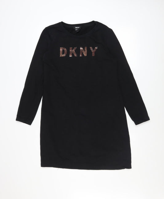 Womens UK Size 12 DKNY T-Shirt Dress