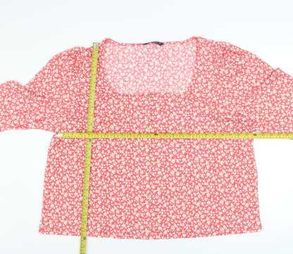 Womens UK Size 2XL St. Bernard for Dunnes Stores Pink Basic Blouse