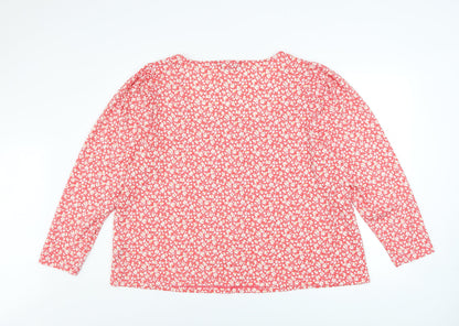 Womens UK Size 2XL St. Bernard for Dunnes Stores Pink Basic Blouse