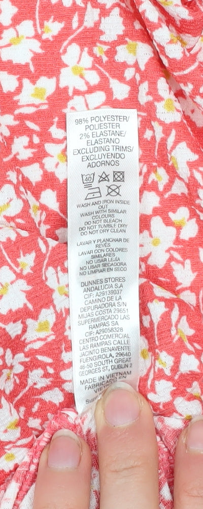Womens UK Size 2XL St. Bernard for Dunnes Stores Pink Basic Blouse
